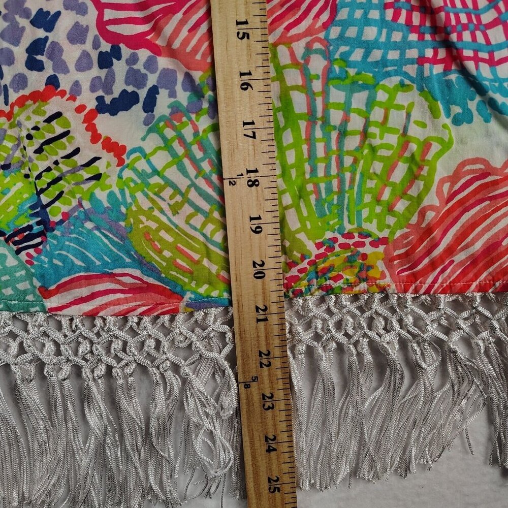 Lilly Pulitzer Jasmine Caftan Womens Xs/Small Roar of the Sea Cover Up - Picture 9 of 9